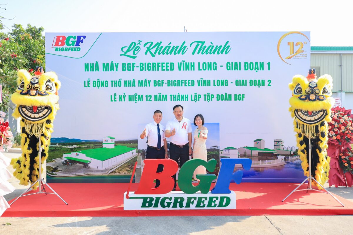 🎉 CHÚC MỪNG LỄ KHÁNH THÀNH GIAI ĐOẠN 1 – KHỞI CÔNG GIAI ĐOẠN 2 NHÀ MÁY BIGRFEED VĨNH LONG - KỶ NIỆM 12 NĂM THÀNH LẬP TẬP ĐOÀN BGF (22/4/2014 – 22/4/2026)