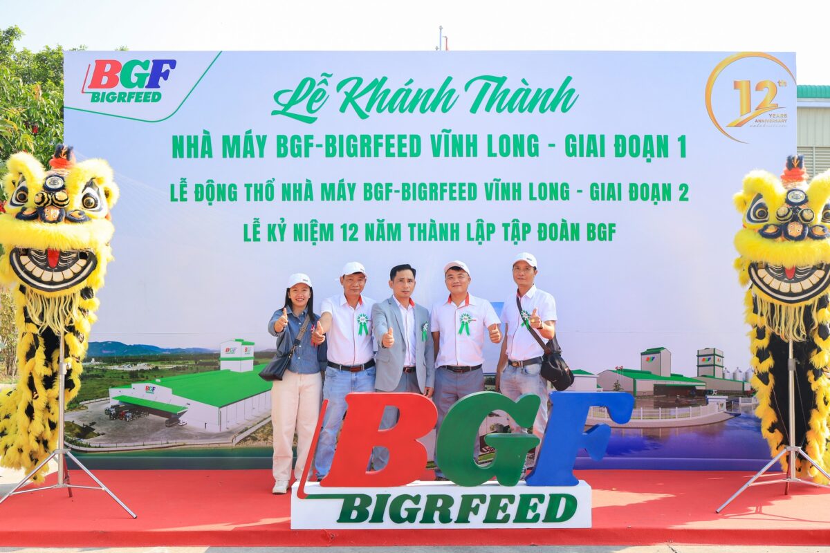 🎉 CHÚC MỪNG LỄ KHÁNH THÀNH GIAI ĐOẠN 1 – KHỞI CÔNG GIAI ĐOẠN 2 NHÀ MÁY BIGRFEED VĨNH LONG - KỶ NIỆM 12 NĂM THÀNH LẬP TẬP ĐOÀN BGF (22/4/2014 – 22/4/2026)