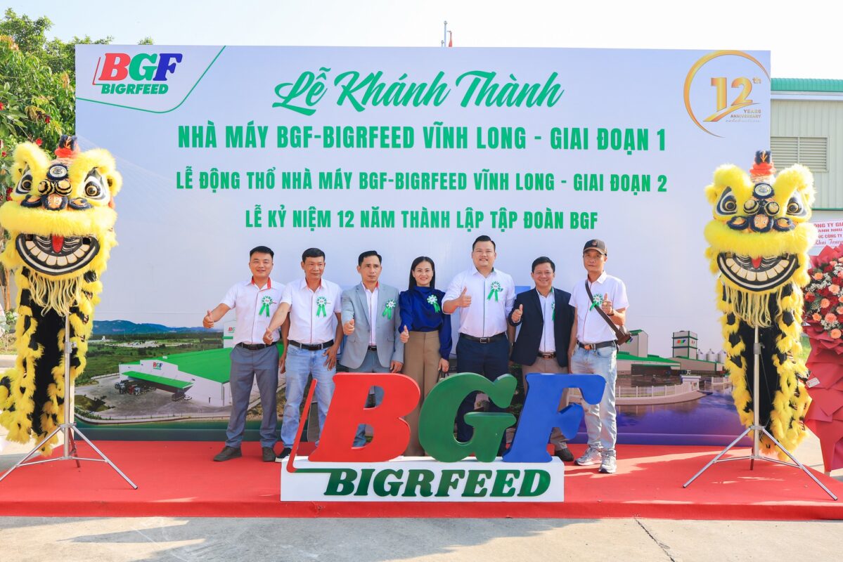🎉 CHÚC MỪNG LỄ KHÁNH THÀNH GIAI ĐOẠN 1 – KHỞI CÔNG GIAI ĐOẠN 2 NHÀ MÁY BIGRFEED VĨNH LONG - KỶ NIỆM 12 NĂM THÀNH LẬP TẬP ĐOÀN BGF (22/4/2014 – 22/4/2026)