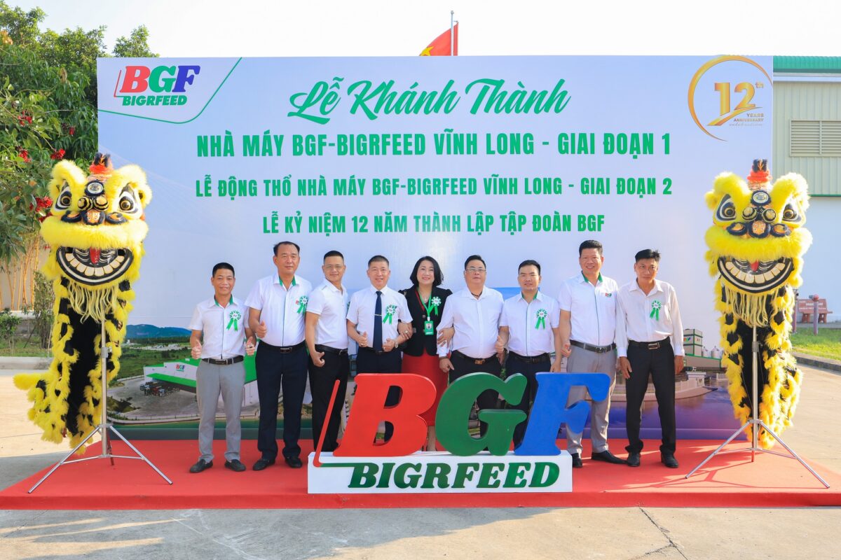 🎉 CHÚC MỪNG LỄ KHÁNH THÀNH GIAI ĐOẠN 1 – KHỞI CÔNG GIAI ĐOẠN 2 NHÀ MÁY BIGRFEED VĨNH LONG - KỶ NIỆM 12 NĂM THÀNH LẬP TẬP ĐOÀN BGF (22/4/2014 – 22/4/2026)