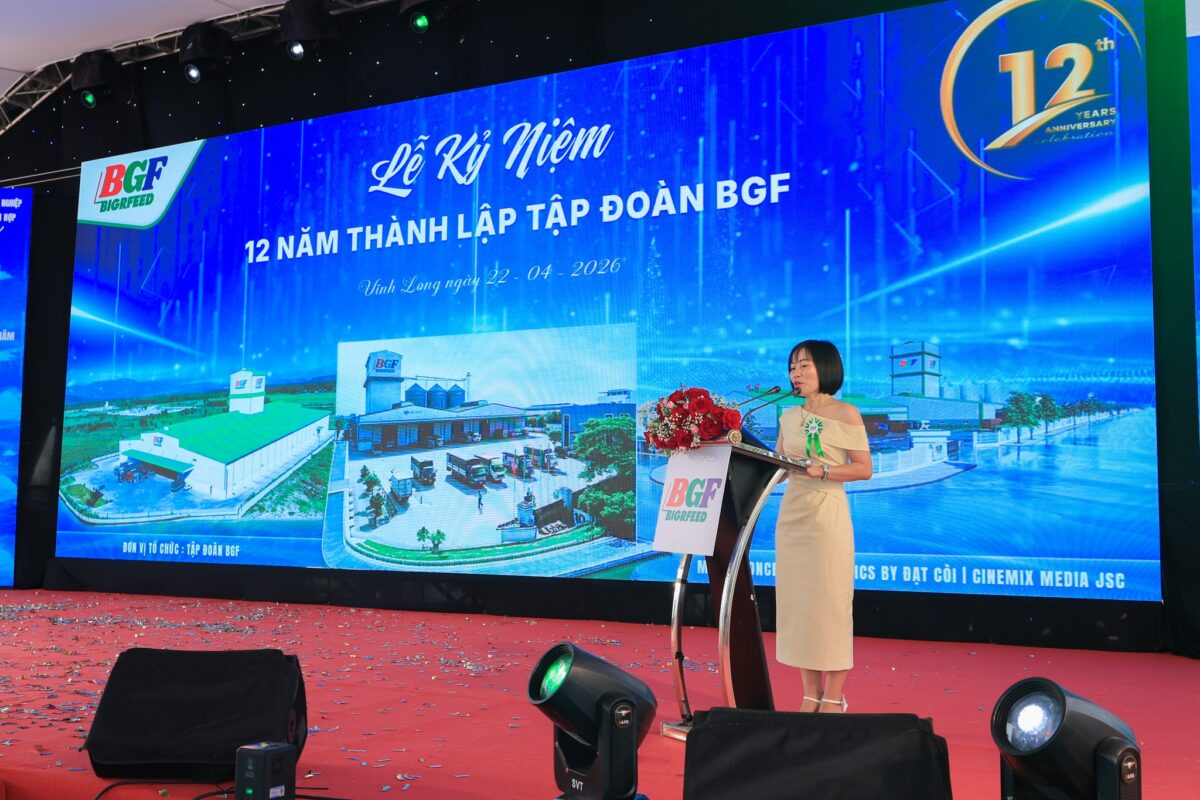 🎉 CHÚC MỪNG LỄ KHÁNH THÀNH GIAI ĐOẠN 1 – KHỞI CÔNG GIAI ĐOẠN 2 NHÀ MÁY BIGRFEED VĨNH LONG - KỶ NIỆM 12 NĂM THÀNH LẬP TẬP ĐOÀN BGF (22/4/2014 – 22/4/2026)