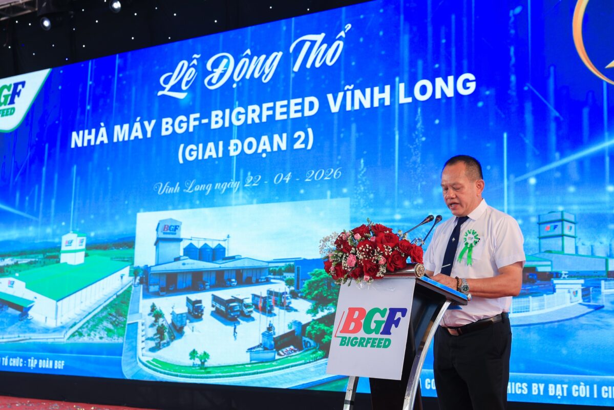 🎉 CHÚC MỪNG LỄ KHÁNH THÀNH GIAI ĐOẠN 1 – KHỞI CÔNG GIAI ĐOẠN 2 NHÀ MÁY BIGRFEED VĨNH LONG - KỶ NIỆM 12 NĂM THÀNH LẬP TẬP ĐOÀN BGF (22/4/2014 – 22/4/2026)