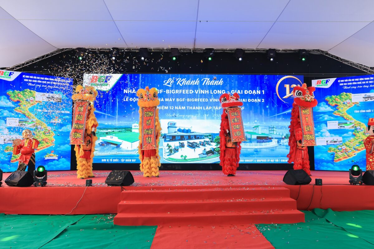 🎉 CHÚC MỪNG LỄ KHÁNH THÀNH GIAI ĐOẠN 1 – KHỞI CÔNG GIAI ĐOẠN 2 NHÀ MÁY BIGRFEED VĨNH LONG - KỶ NIỆM 12 NĂM THÀNH LẬP TẬP ĐOÀN BGF (22/4/2014 – 22/4/2026)