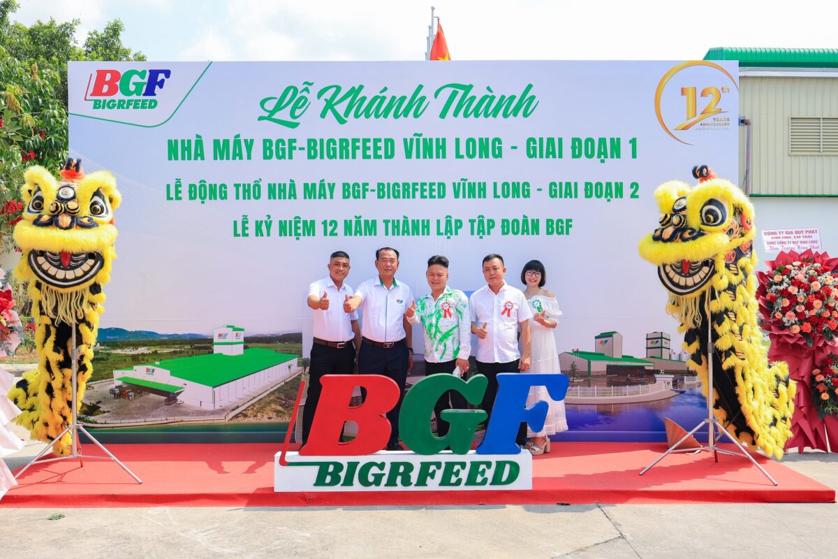 🎉 CHÚC MỪNG LỄ KHÁNH THÀNH GIAI ĐOẠN 1 – KHỞI CÔNG GIAI ĐOẠN 2 NHÀ MÁY BIGRFEED VĨNH LONG - KỶ NIỆM 12 NĂM THÀNH LẬP TẬP ĐOÀN BGF (22/4/2014 – 22/4/2026)