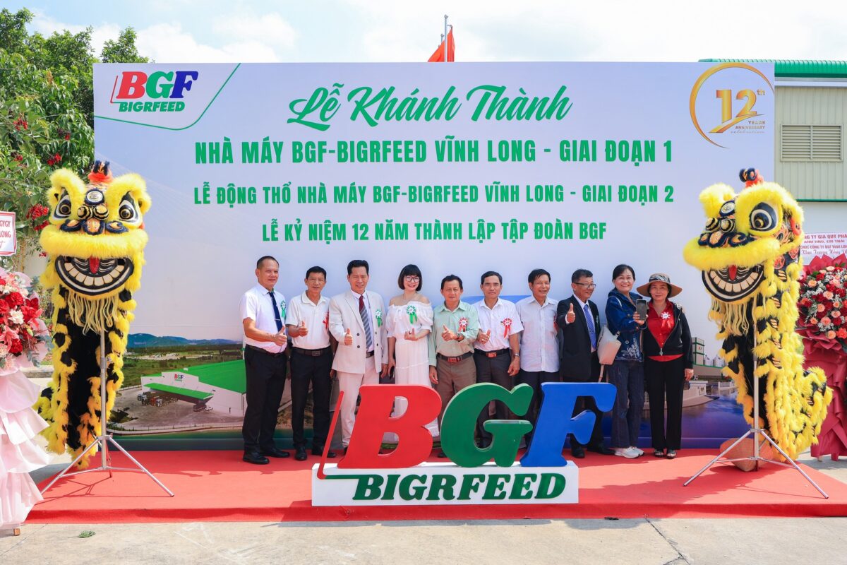 🎉 CHÚC MỪNG LỄ KHÁNH THÀNH GIAI ĐOẠN 1 – KHỞI CÔNG GIAI ĐOẠN 2 NHÀ MÁY BIGRFEED VĨNH LONG - KỶ NIỆM 12 NĂM THÀNH LẬP TẬP ĐOÀN BGF (22/4/2014 – 22/4/2026)