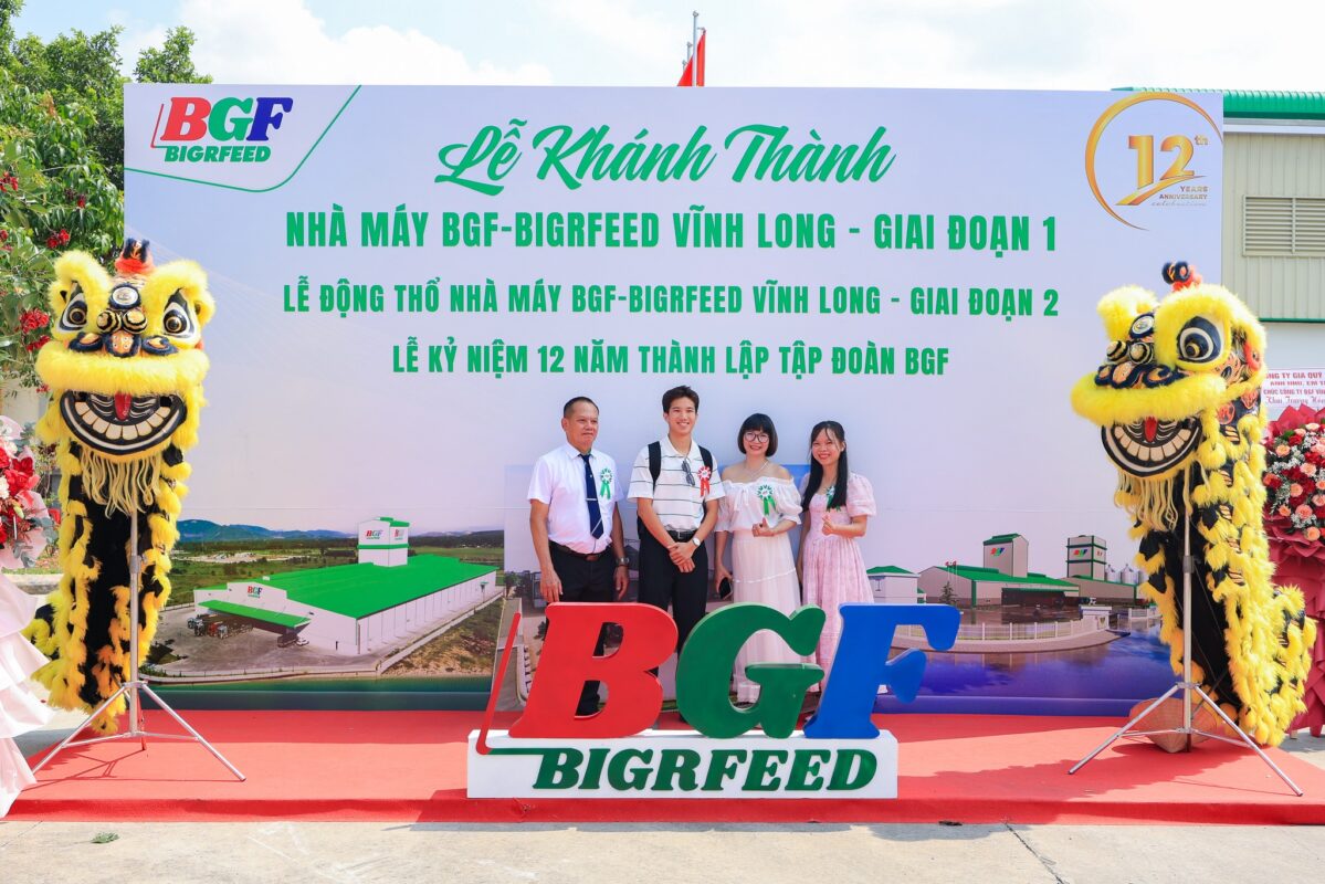 🎉 CHÚC MỪNG LỄ KHÁNH THÀNH GIAI ĐOẠN 1 – KHỞI CÔNG GIAI ĐOẠN 2 NHÀ MÁY BIGRFEED VĨNH LONG - KỶ NIỆM 12 NĂM THÀNH LẬP TẬP ĐOÀN BGF (22/4/2014 – 22/4/2026)