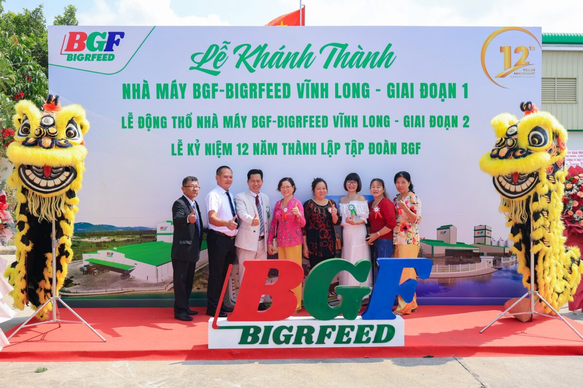 🎉 CHÚC MỪNG LỄ KHÁNH THÀNH GIAI ĐOẠN 1 – KHỞI CÔNG GIAI ĐOẠN 2 NHÀ MÁY BIGRFEED VĨNH LONG - KỶ NIỆM 12 NĂM THÀNH LẬP TẬP ĐOÀN BGF (22/4/2014 – 22/4/2026)