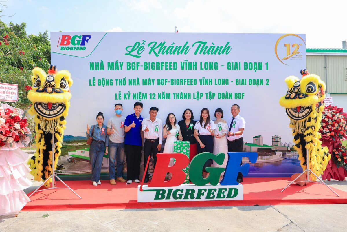 🎉 CHÚC MỪNG LỄ KHÁNH THÀNH GIAI ĐOẠN 1 – KHỞI CÔNG GIAI ĐOẠN 2 NHÀ MÁY BIGRFEED VĨNH LONG - KỶ NIỆM 12 NĂM THÀNH LẬP TẬP ĐOÀN BGF (22/4/2014 – 22/4/2026)