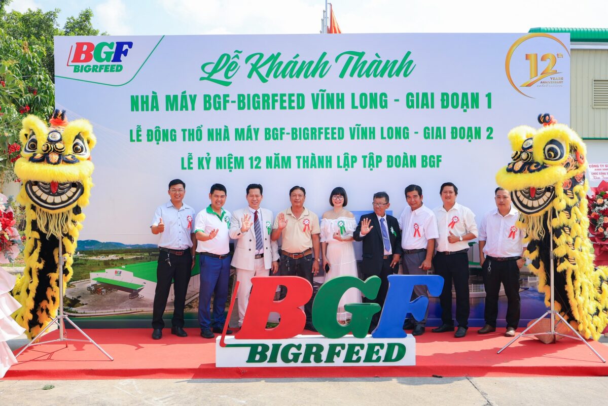 🎉 CHÚC MỪNG LỄ KHÁNH THÀNH GIAI ĐOẠN 1 – KHỞI CÔNG GIAI ĐOẠN 2 NHÀ MÁY BIGRFEED VĨNH LONG - KỶ NIỆM 12 NĂM THÀNH LẬP TẬP ĐOÀN BGF (22/4/2014 – 22/4/2026)