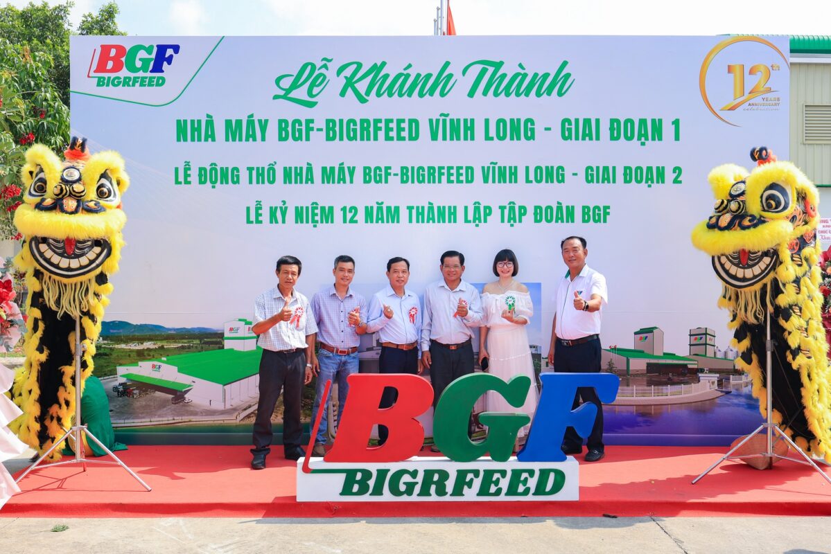 🎉 CHÚC MỪNG LỄ KHÁNH THÀNH GIAI ĐOẠN 1 – KHỞI CÔNG GIAI ĐOẠN 2 NHÀ MÁY BIGRFEED VĨNH LONG - KỶ NIỆM 12 NĂM THÀNH LẬP TẬP ĐOÀN BGF (22/4/2014 – 22/4/2026)