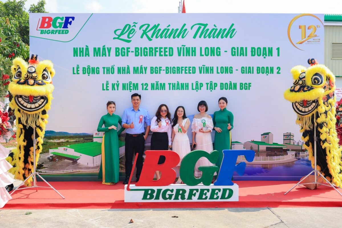 🎉 CHÚC MỪNG LỄ KHÁNH THÀNH GIAI ĐOẠN 1 – KHỞI CÔNG GIAI ĐOẠN 2 NHÀ MÁY BIGRFEED VĨNH LONG - KỶ NIỆM 12 NĂM THÀNH LẬP TẬP ĐOÀN BGF (22/4/2014 – 22/4/2026)
