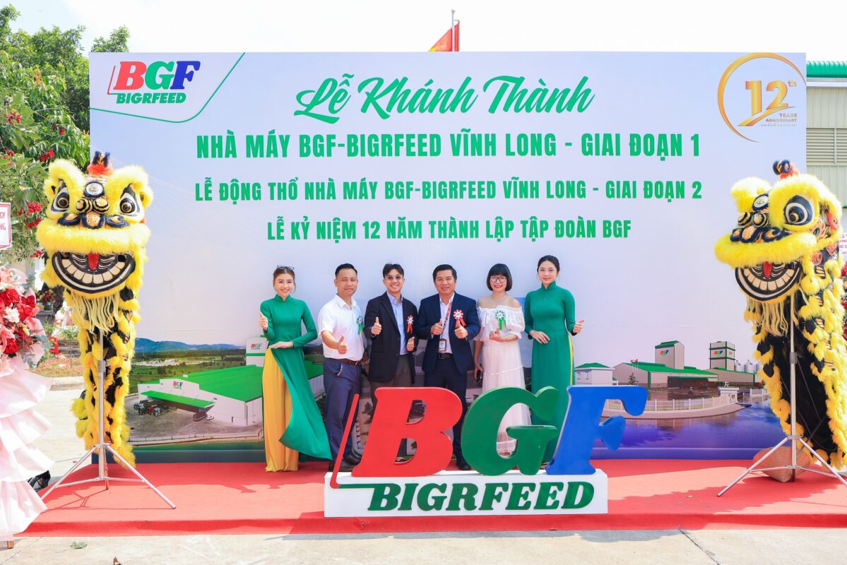 🎉 CHÚC MỪNG LỄ KHÁNH THÀNH GIAI ĐOẠN 1 – KHỞI CÔNG GIAI ĐOẠN 2 NHÀ MÁY BIGRFEED VĨNH LONG - KỶ NIỆM 12 NĂM THÀNH LẬP TẬP ĐOÀN BGF (22/4/2014 – 22/4/2026)