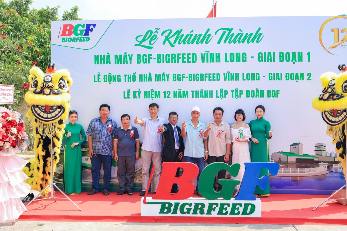 🎉 CHÚC MỪNG LỄ KHÁNH THÀNH GIAI ĐOẠN 1 – KHỞI CÔNG GIAI ĐOẠN 2 NHÀ MÁY BIGRFEED VĨNH LONG - KỶ NIỆM 12 NĂM THÀNH LẬP TẬP ĐOÀN BGF (22/4/2014 – 22/4/2026)
