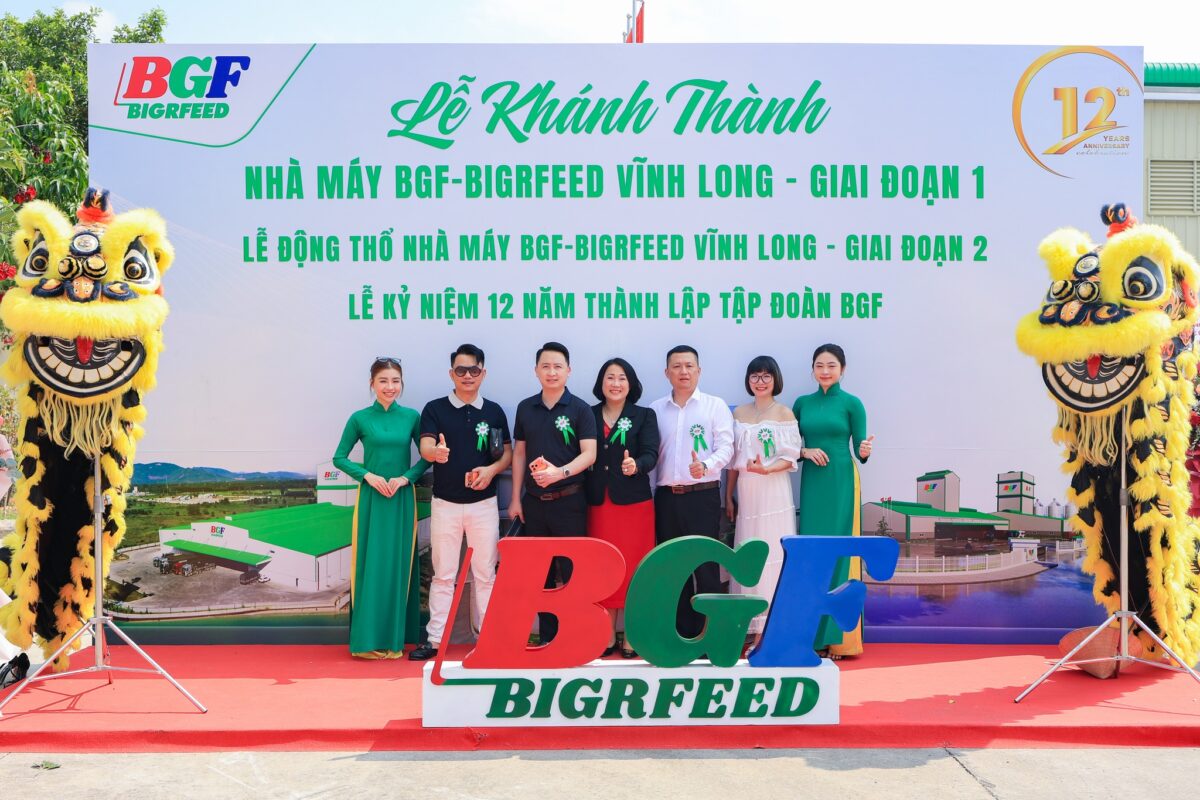 🎉 CHÚC MỪNG LỄ KHÁNH THÀNH GIAI ĐOẠN 1 – KHỞI CÔNG GIAI ĐOẠN 2 NHÀ MÁY BIGRFEED VĨNH LONG - KỶ NIỆM 12 NĂM THÀNH LẬP TẬP ĐOÀN BGF (22/4/2014 – 22/4/2026)