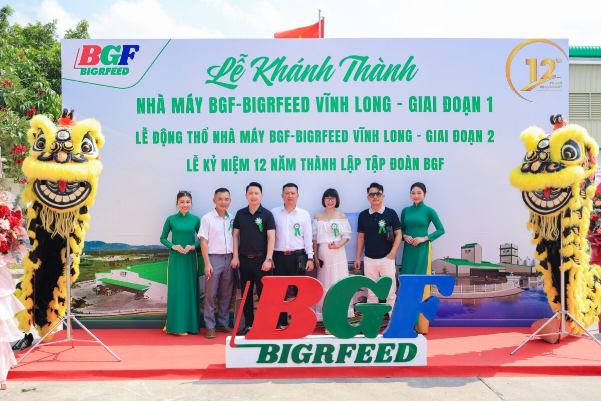 🎉 CHÚC MỪNG LỄ KHÁNH THÀNH GIAI ĐOẠN 1 – KHỞI CÔNG GIAI ĐOẠN 2 NHÀ MÁY BIGRFEED VĨNH LONG - KỶ NIỆM 12 NĂM THÀNH LẬP TẬP ĐOÀN BGF (22/4/2014 – 22/4/2026)