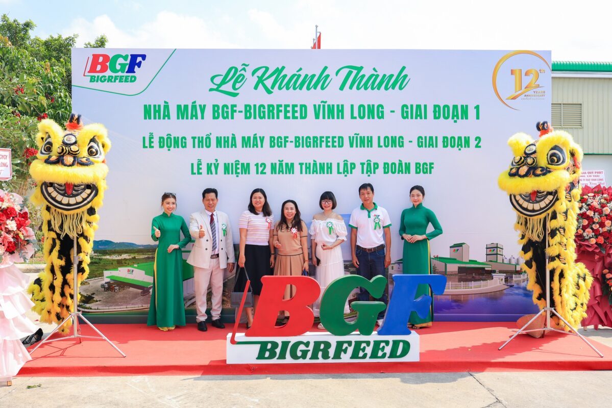 🎉 CHÚC MỪNG LỄ KHÁNH THÀNH GIAI ĐOẠN 1 – KHỞI CÔNG GIAI ĐOẠN 2 NHÀ MÁY BIGRFEED VĨNH LONG - KỶ NIỆM 12 NĂM THÀNH LẬP TẬP ĐOÀN BGF (22/4/2014 – 22/4/2026)