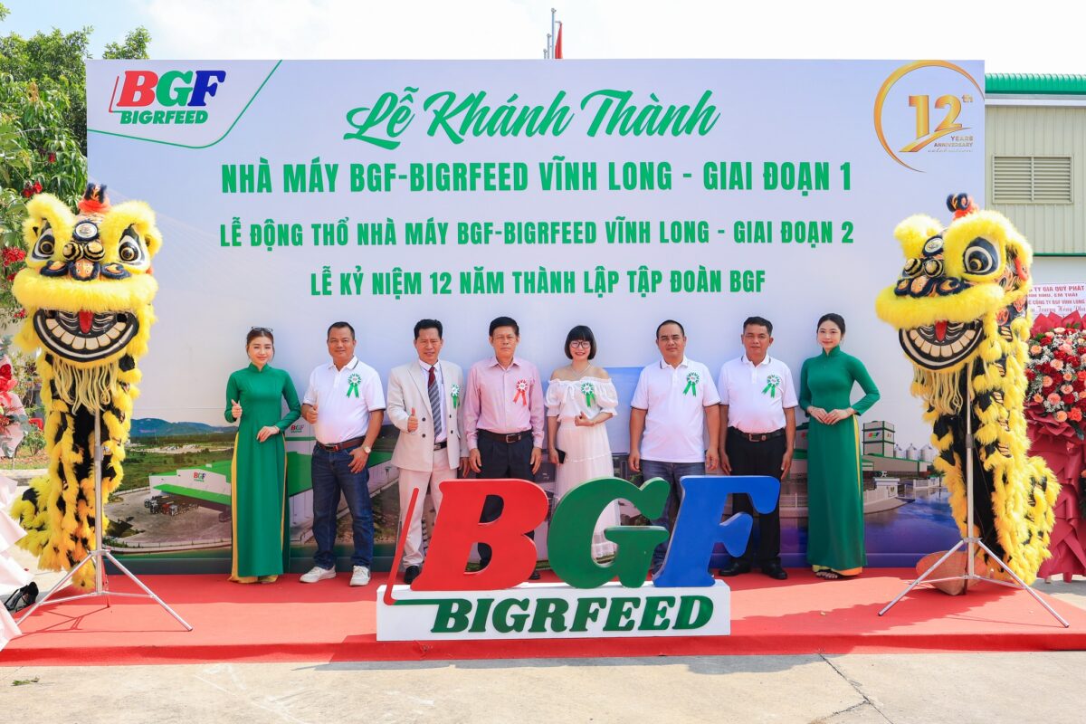 🎉 CHÚC MỪNG LỄ KHÁNH THÀNH GIAI ĐOẠN 1 – KHỞI CÔNG GIAI ĐOẠN 2 NHÀ MÁY BIGRFEED VĨNH LONG - KỶ NIỆM 12 NĂM THÀNH LẬP TẬP ĐOÀN BGF (22/4/2014 – 22/4/2026)