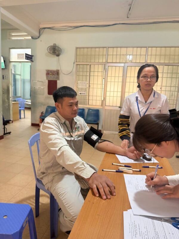 Nhà máy BIGRFEED BÌNH ĐỊNH đã tổ chức chương trình khám sức khỏe định kỳ cho toàn thể CBCNV