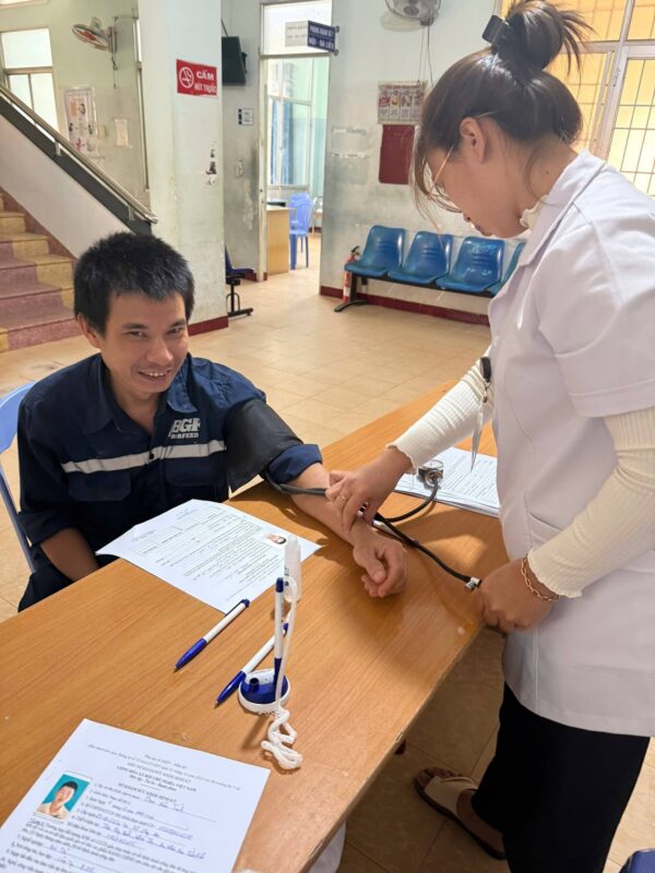 Nhà máy BIGRFEED BÌNH ĐỊNH đã tổ chức chương trình khám sức khỏe định kỳ cho toàn thể CBCNV