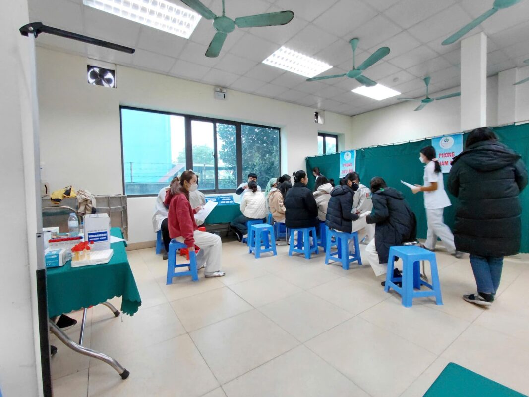 Nhà máy BIGRFEED Hưng Yên tổ chức khám sức khỏe định kỳ cho toàn thể cán bộ, công nhân viên.