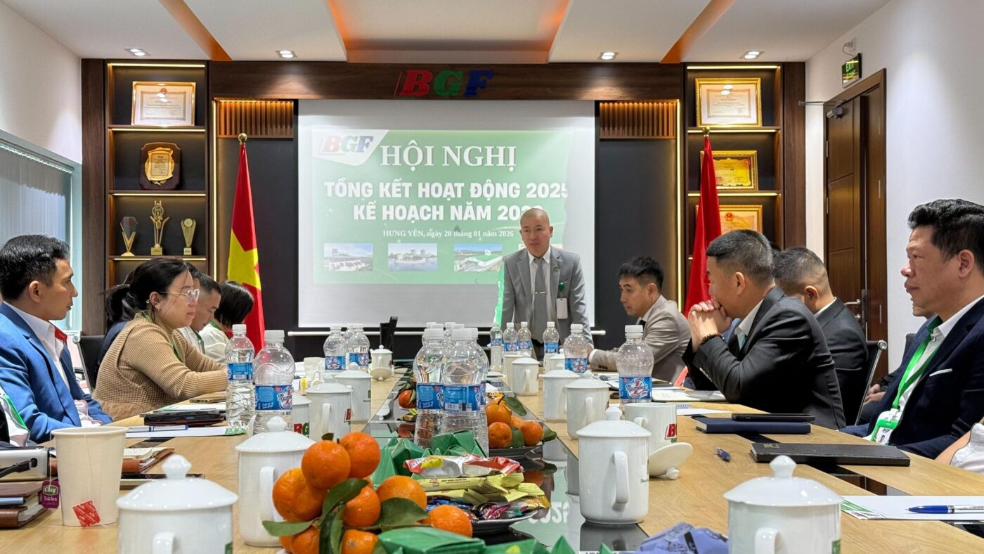 Tập đoàn BGF tổ chức Hội nghị tổng kết công tác năm 2025 và triển khai kế hoạch năm 2026 tại Nhà máy BIGRFEED Hưng Yên