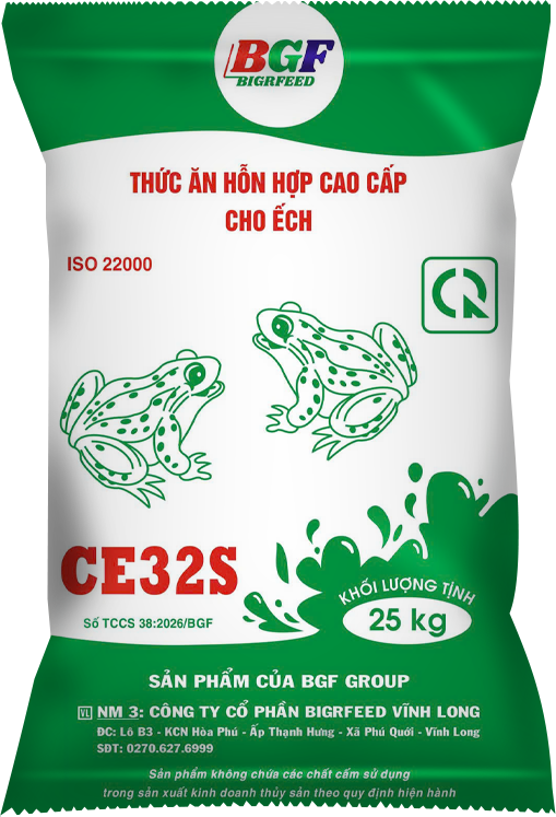 Bao bì COMOS CE32S — Ếch