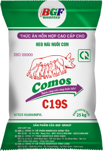 Bao bì COMOS C19S — Heo nái nuôi con