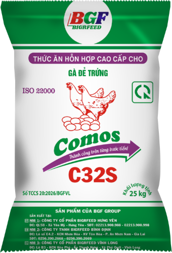 Bao bì COMOS C32S — Gà đẻ trứng