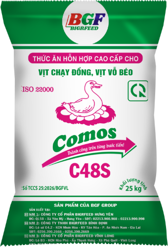 Bao bì COMOS C48S — Vịt chạy đồng, vịt vỗ béo