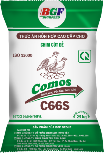 Bao bì COMOS C66S — Chim cút đẻ