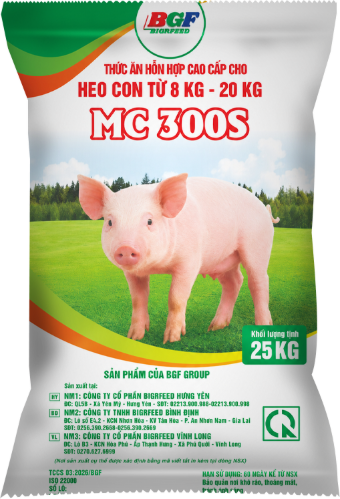 Bao bì COMOS MC 300S — Heo con từ 8 kg – 20 kg